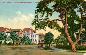 Central Ave., at Park Street, mailed 1912        